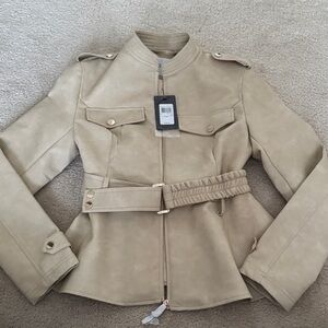 Guess Women's Beige Utility Jacket